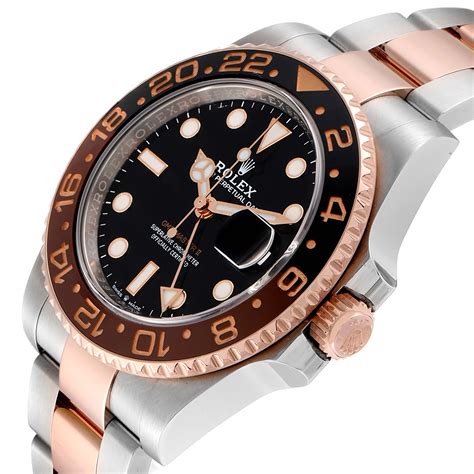 rolex gmt master 2 rose gold chrono24|gmt master ii everose gold.